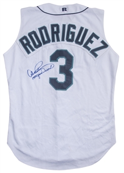 1997 Alex Rodriguez Game Used & Signed Seattle Mariners Home Uniform: Jersey & Pants (Sports Investors Authentication & Beckett)